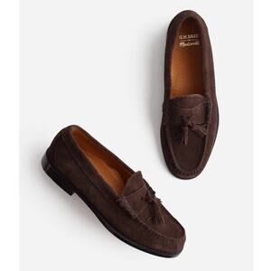 Madewell x G.H. BASS Lennox Weejuns Loafers Brown Size 11 NWOB